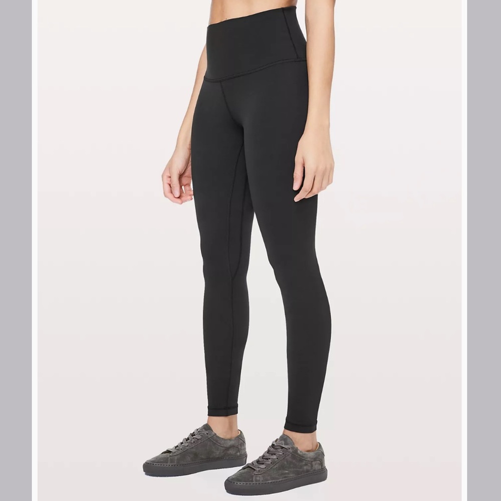 BLACK LULU ALIGN LEGGINGS